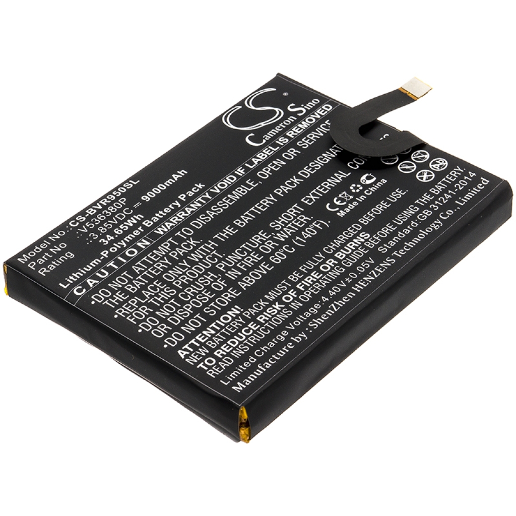 Compatibele batterijvervanging voor Blackview V536380P