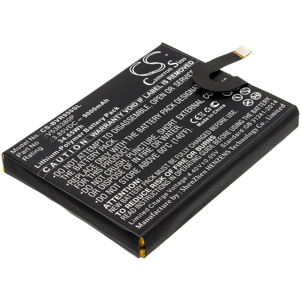 Compatibele batterijvervanging voor Blackview V536380P