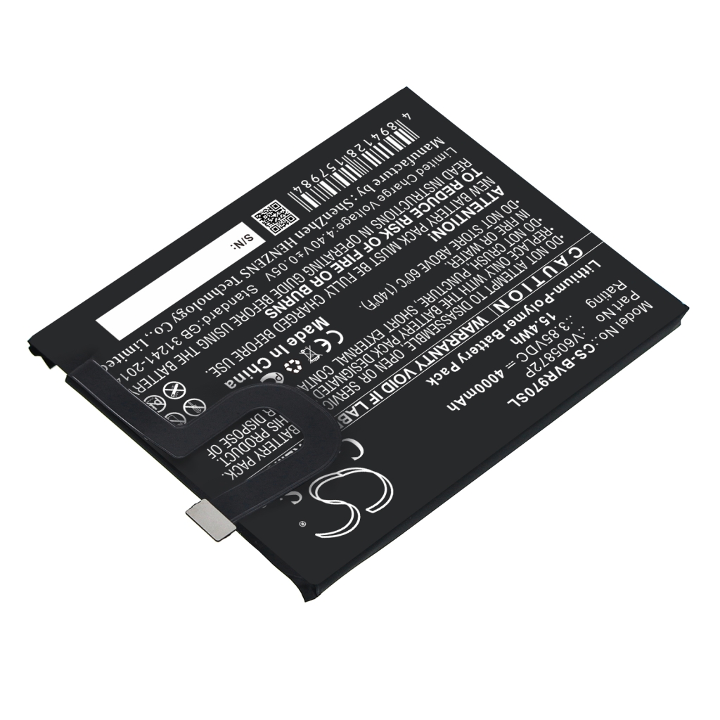 Compatibele batterijvervanging voor Blackview V605872P