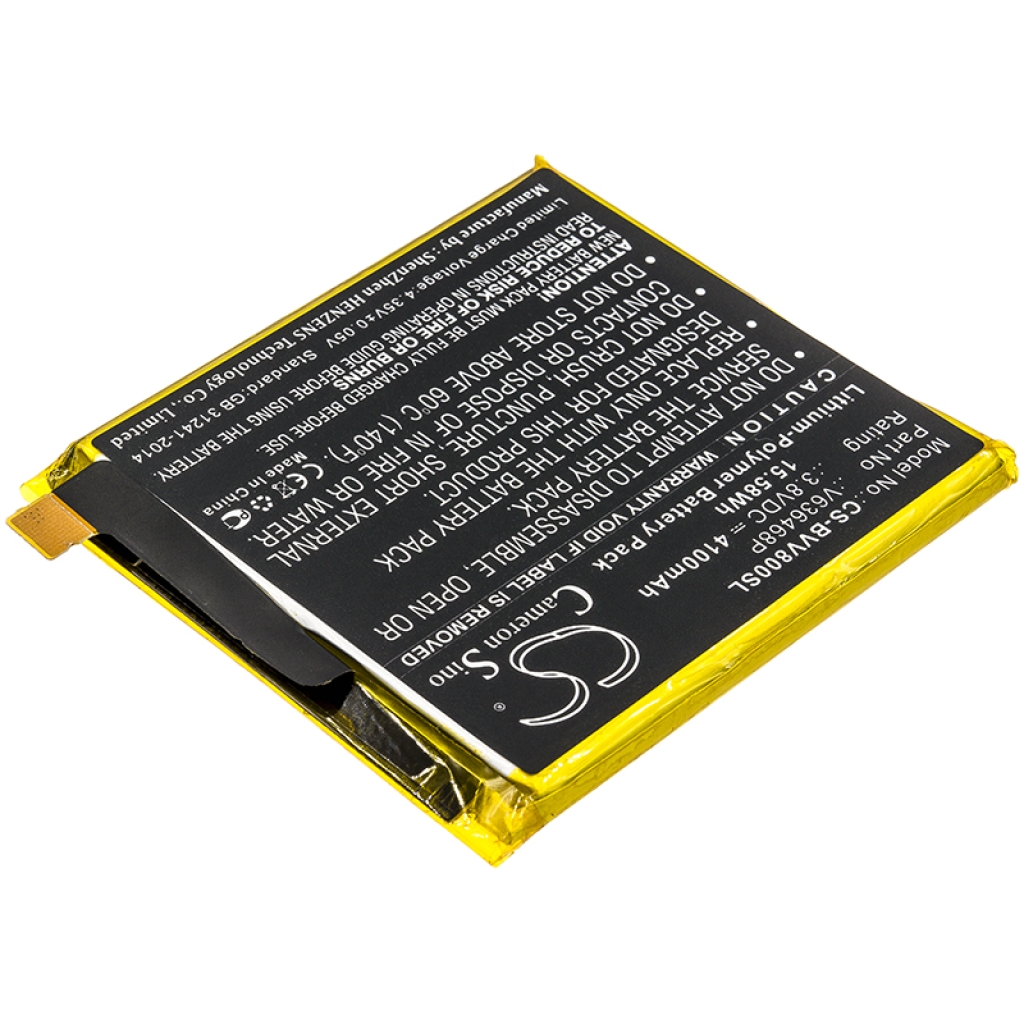 Compatibele batterijvervanging voor Blackview V636468P