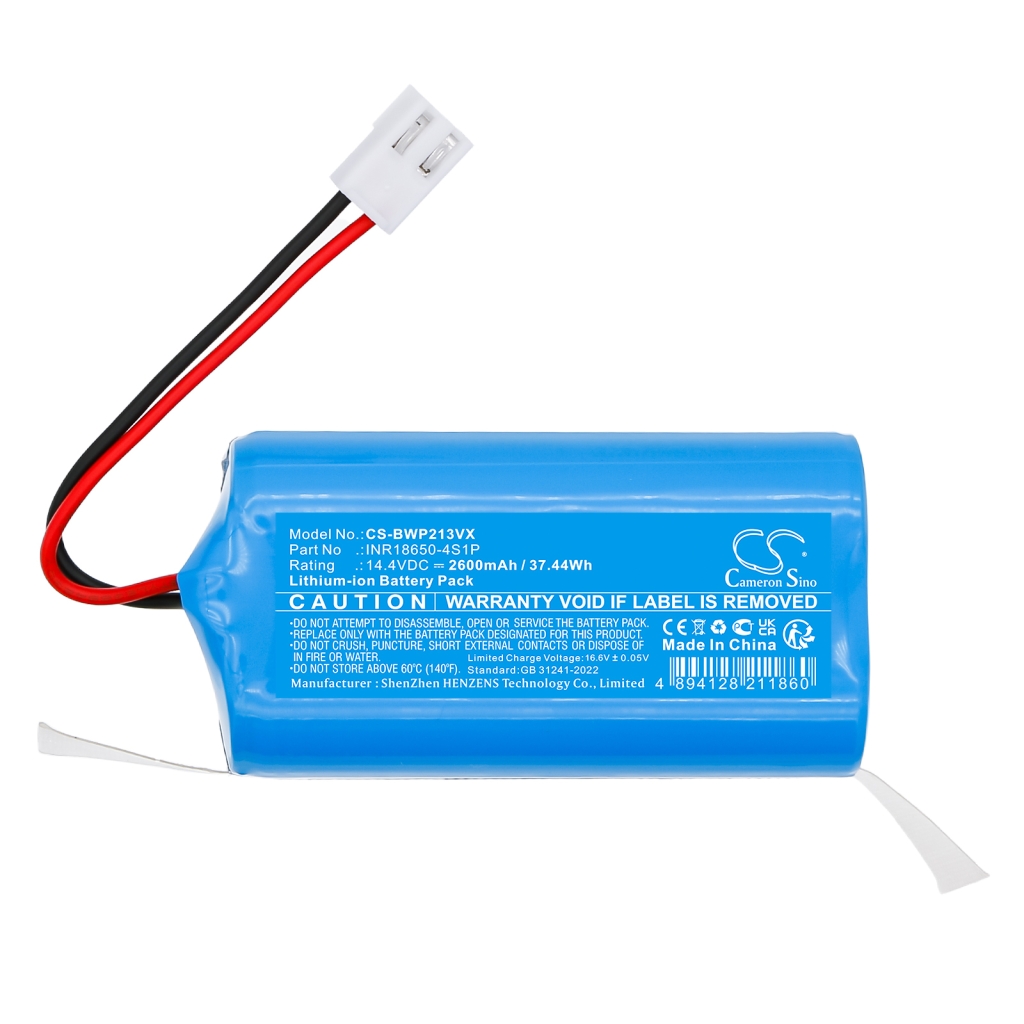 Batterijen voor stofzuigers Overmax CS-BWP213VX