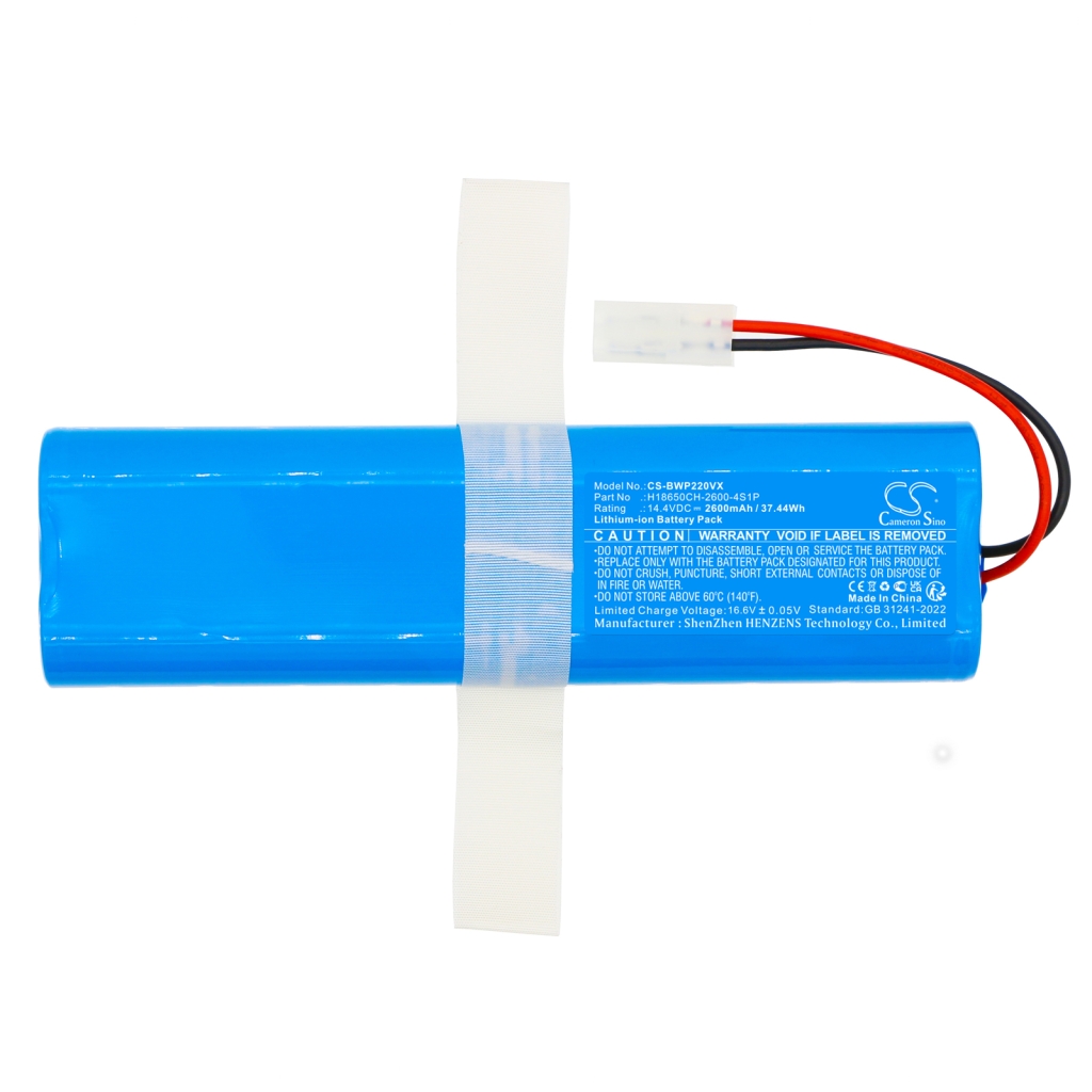 Batterijen voor stofzuigers Bobsweep CS-BWP220VX