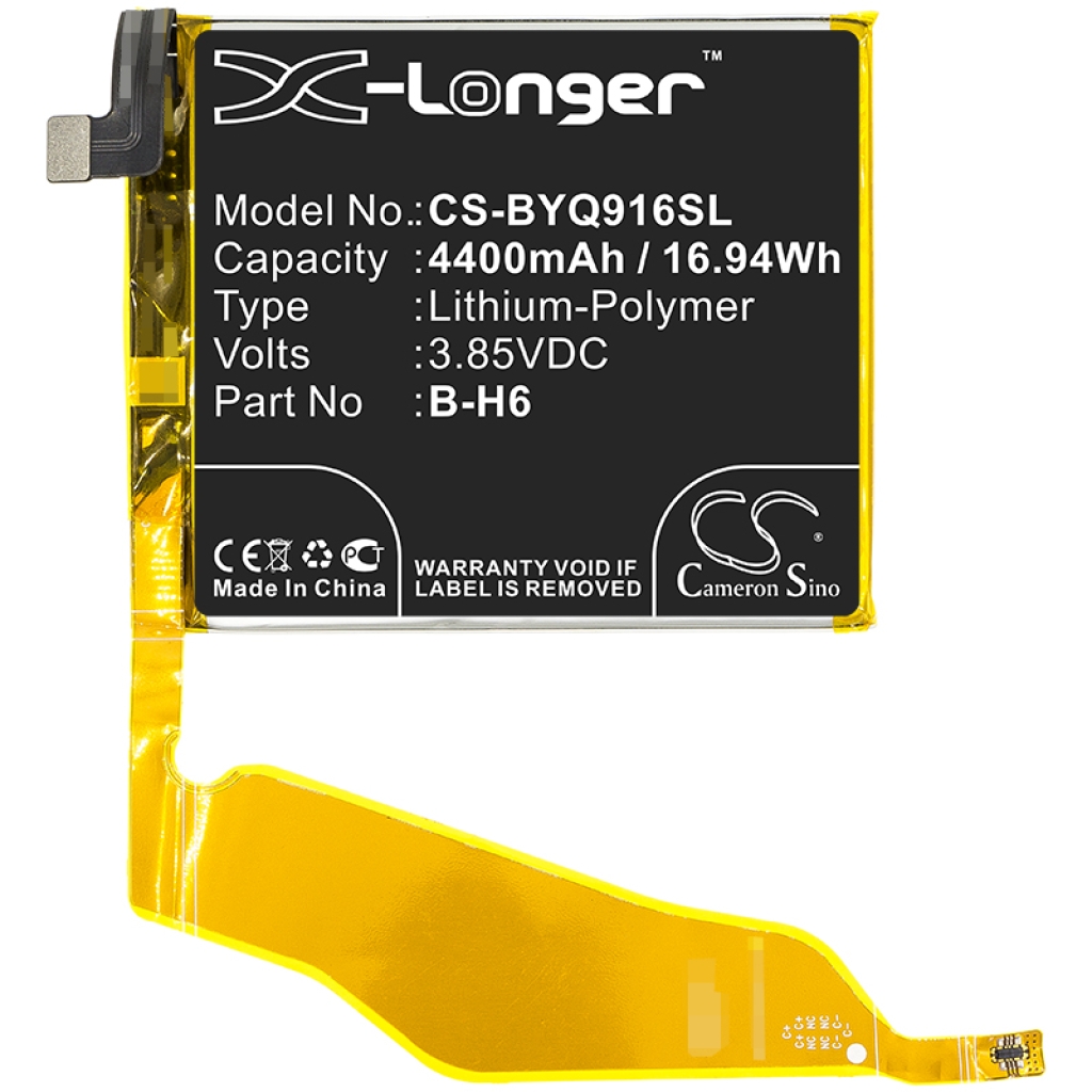 Batterij voor mobiele telefoon BBK CS-BYQ916SL