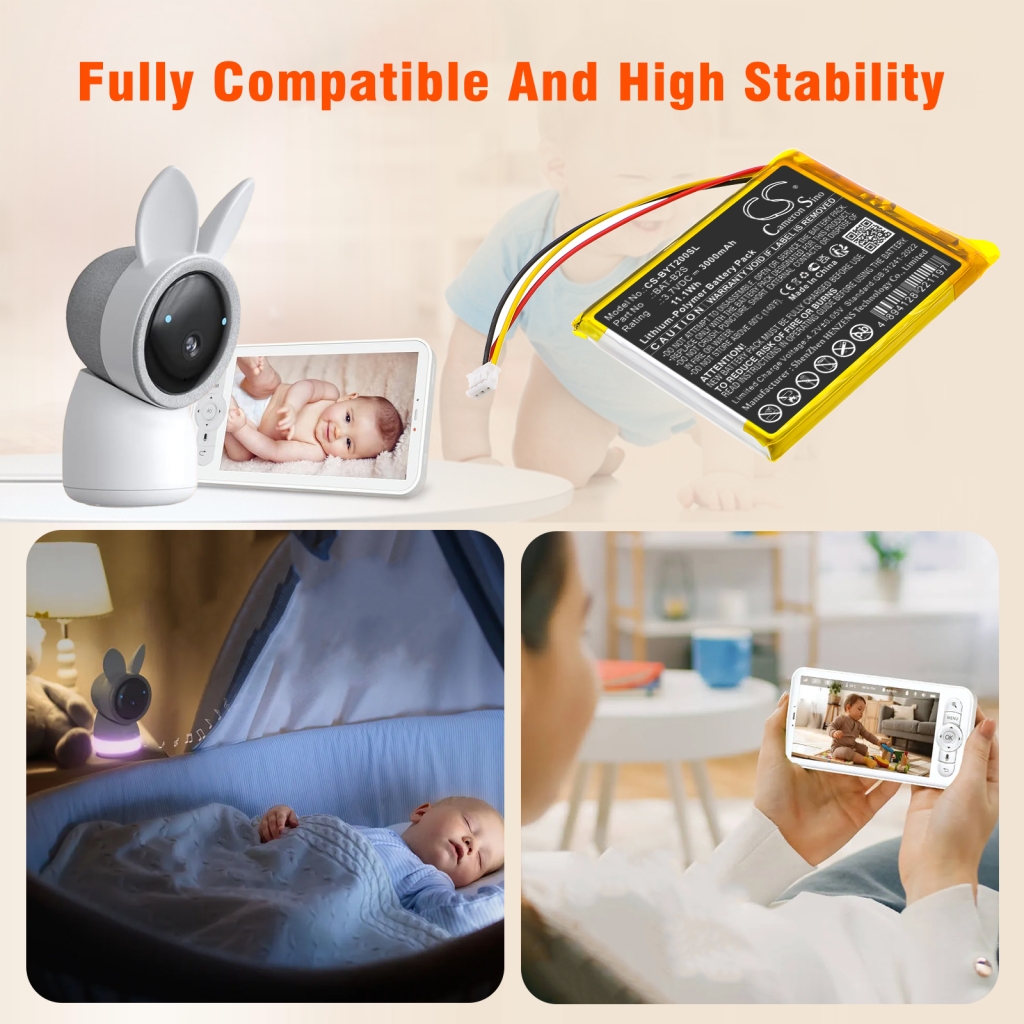 Batterijen BabyPhone Batterij CS-BYT200SL