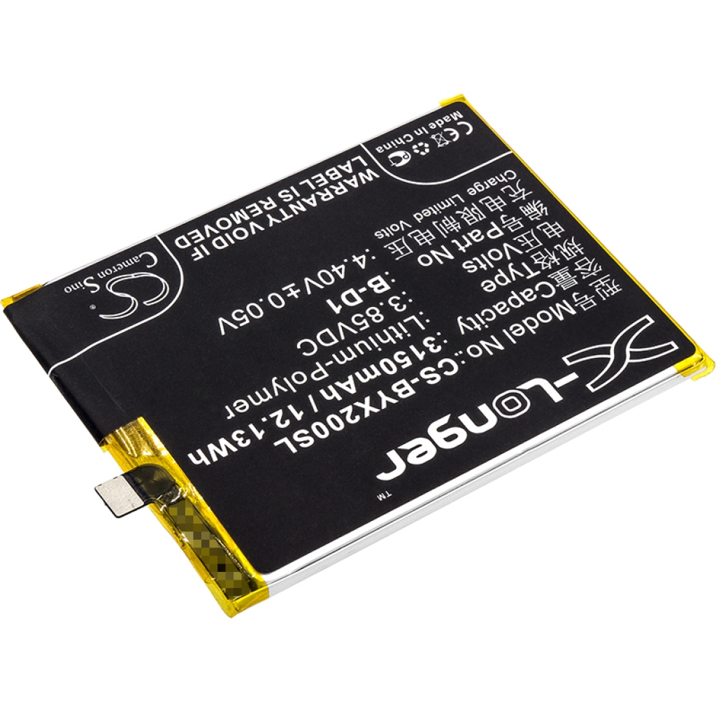 Batterij voor mobiele telefoon BBK CS-BYX200SL