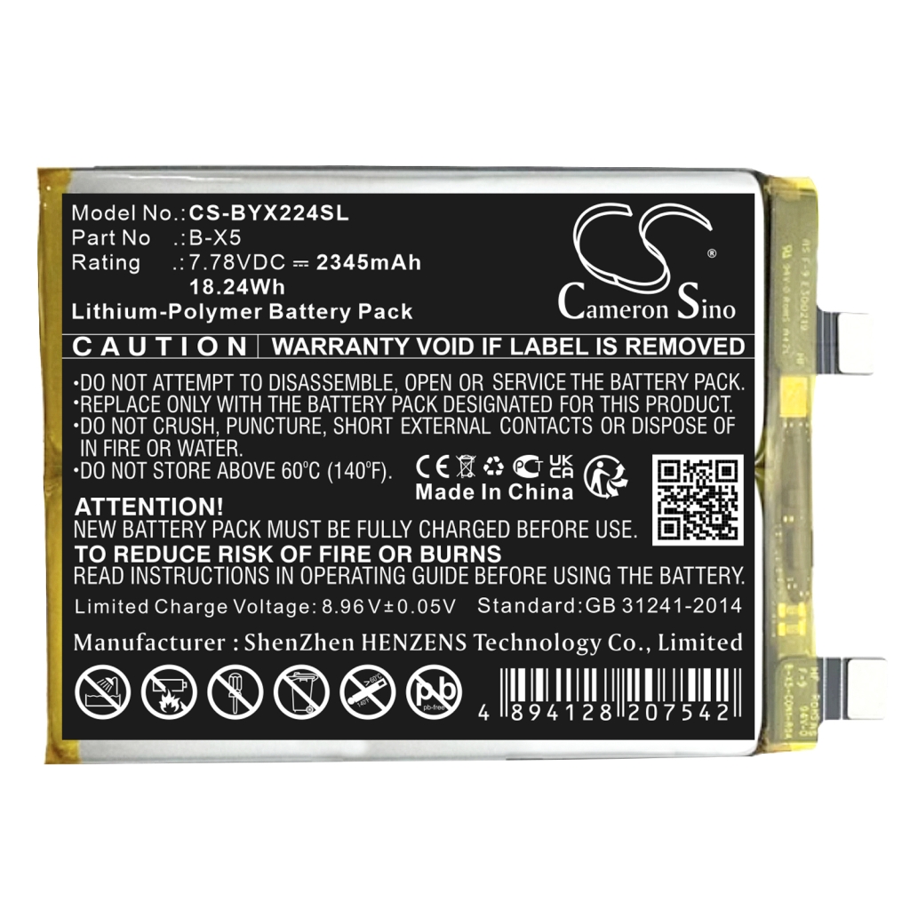 Batterij voor mobiele telefoon Vivo CS-BYX224SL