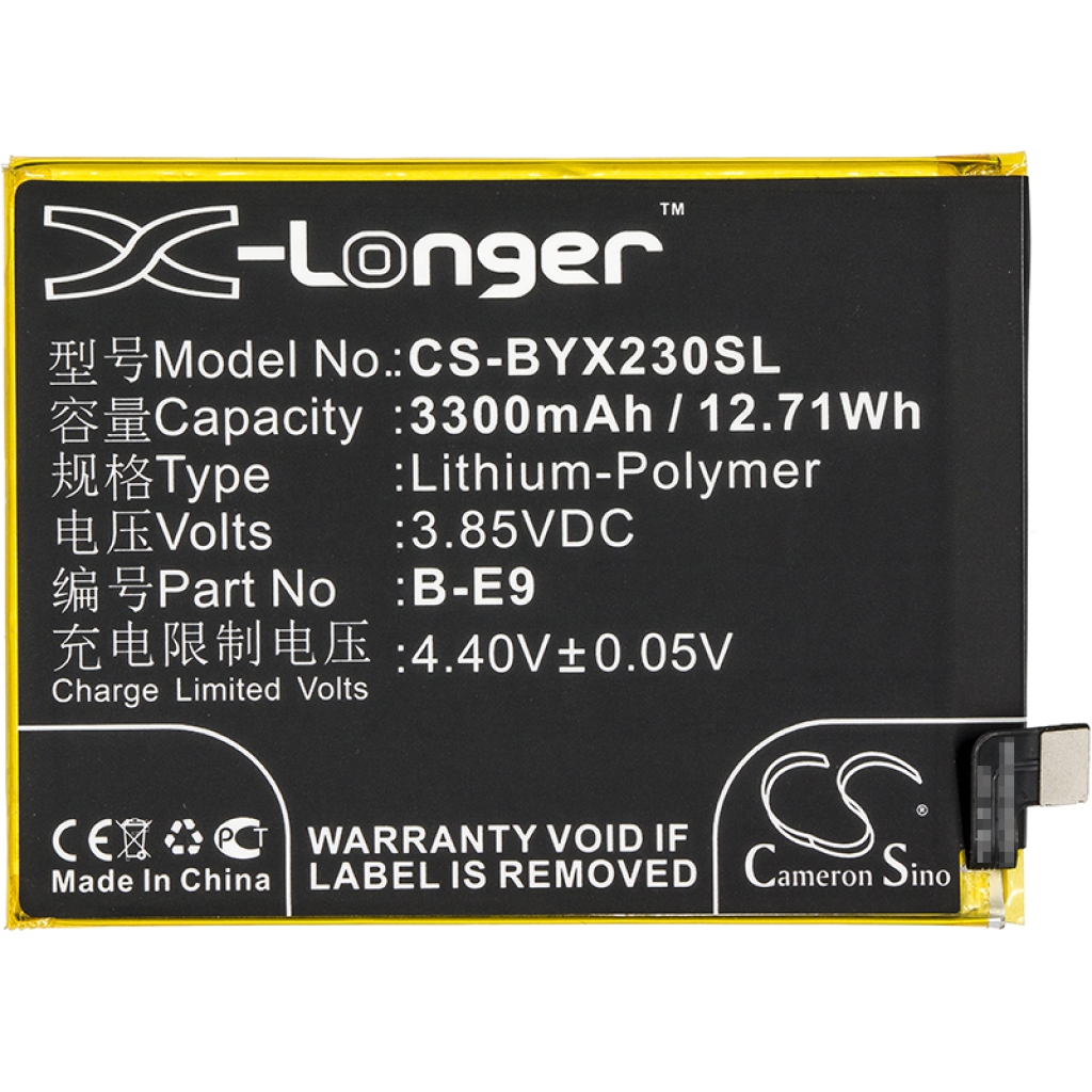 Batterij voor mobiele telefoon BBK CS-BYX230SL