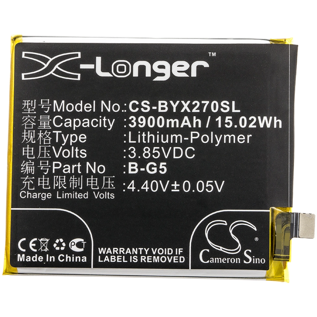 Batterij voor mobiele telefoon Vivo CS-BYX270SL