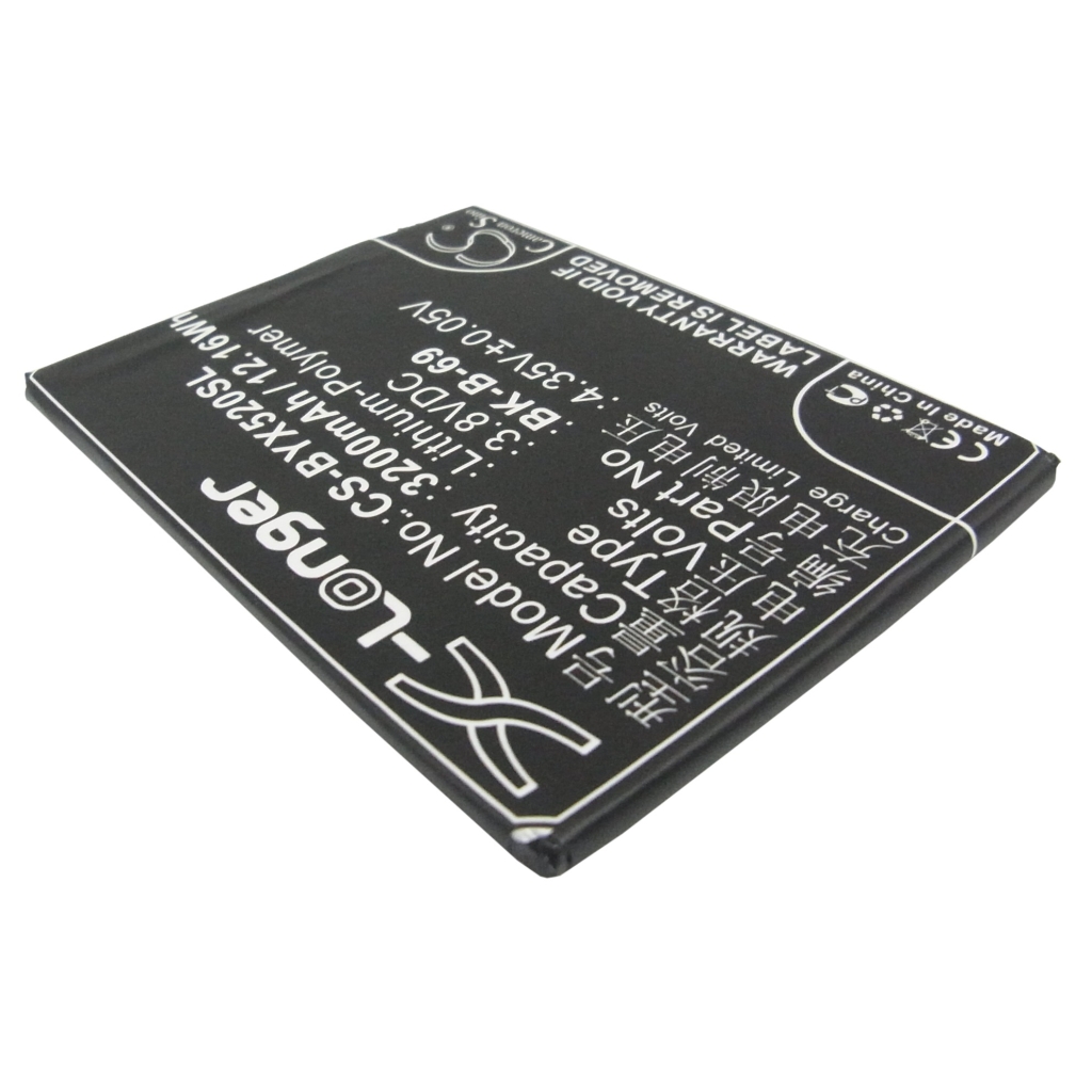 Battery compatible with BBK Vivo CS-BYX520SL
