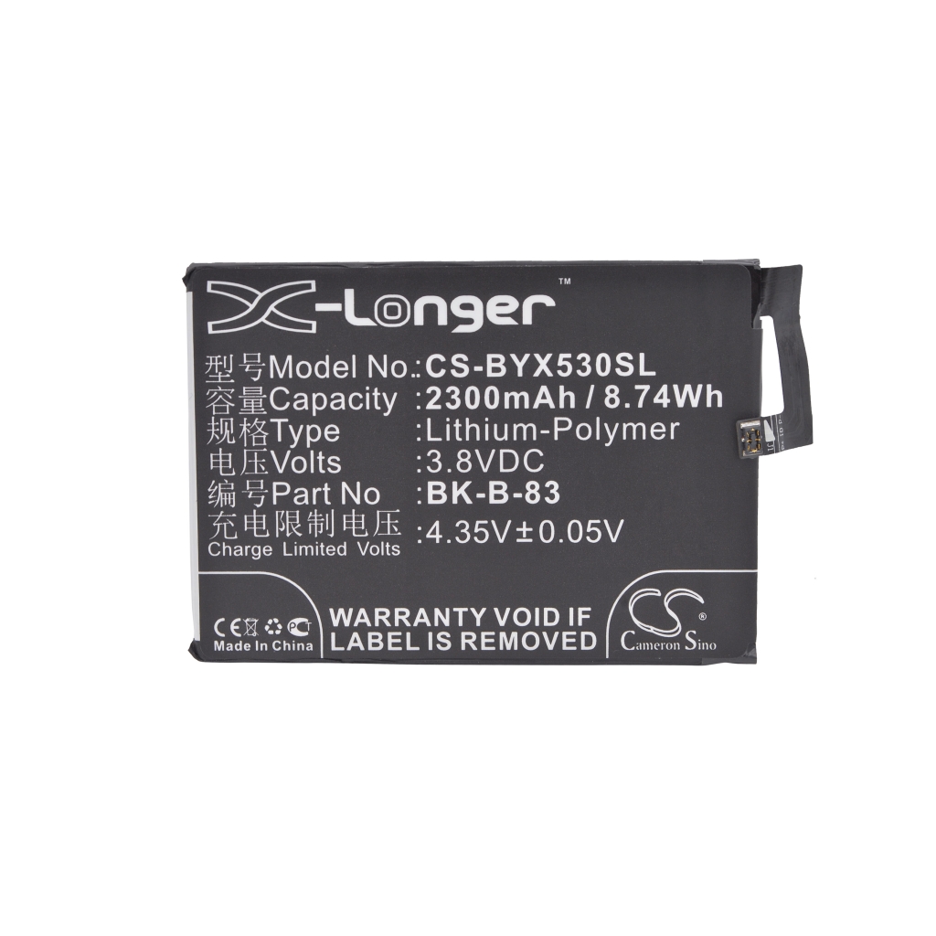 Batterij voor mobiele telefoon BBK CS-BYX530SL