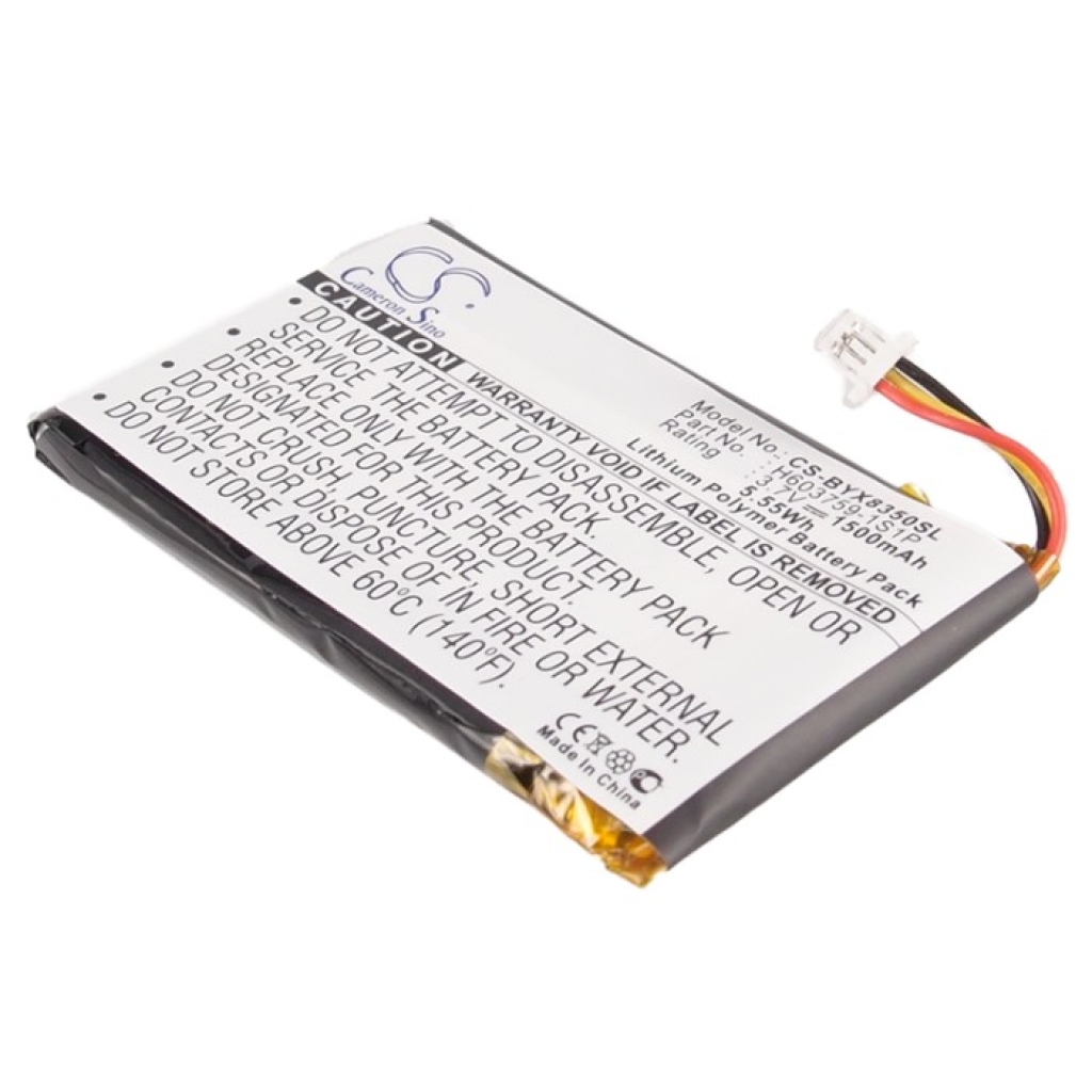 Batterijen GPS, Navigator Batterij CS-BYX8350SL