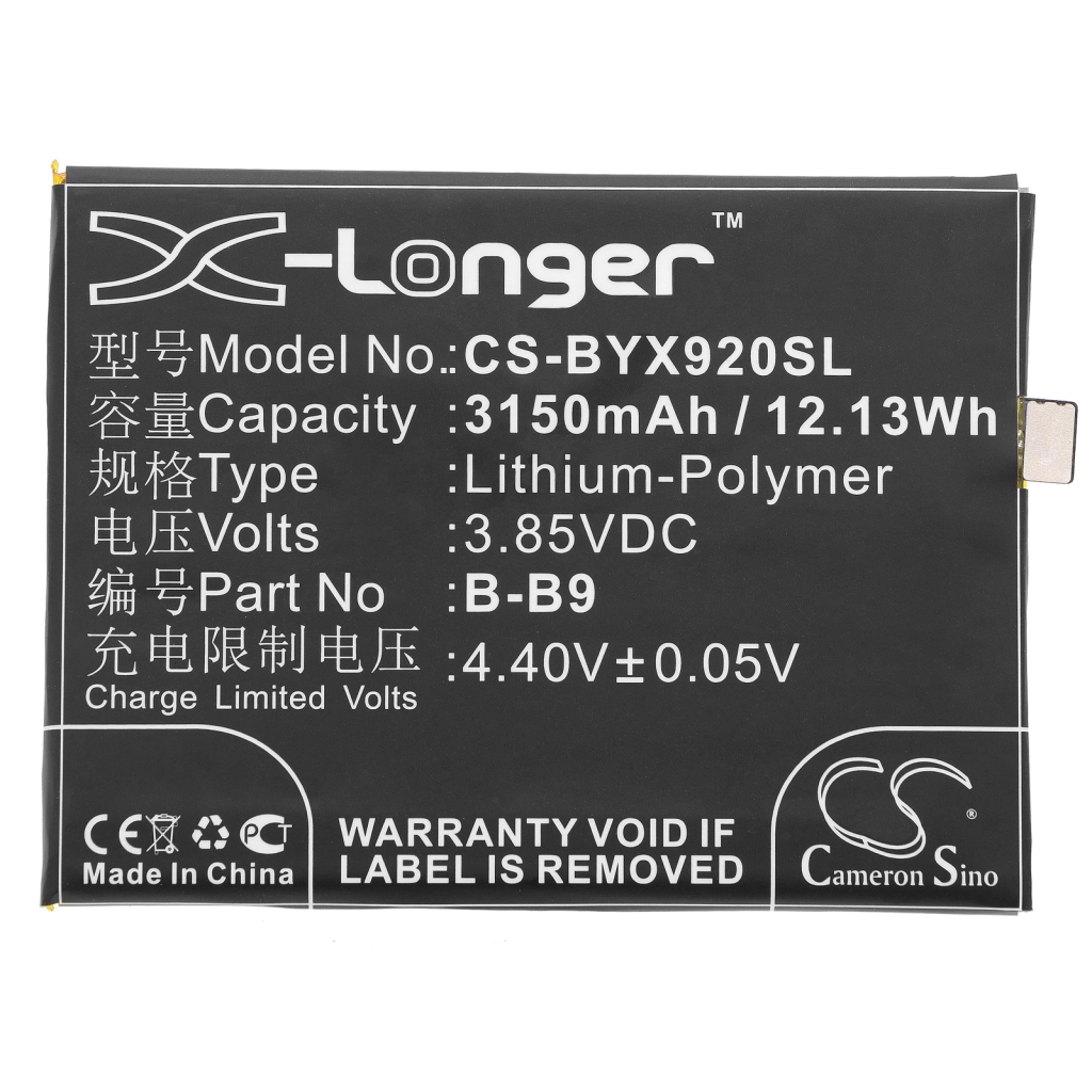 Batterij voor mobiele telefoon Vivo CS-BYX920SL