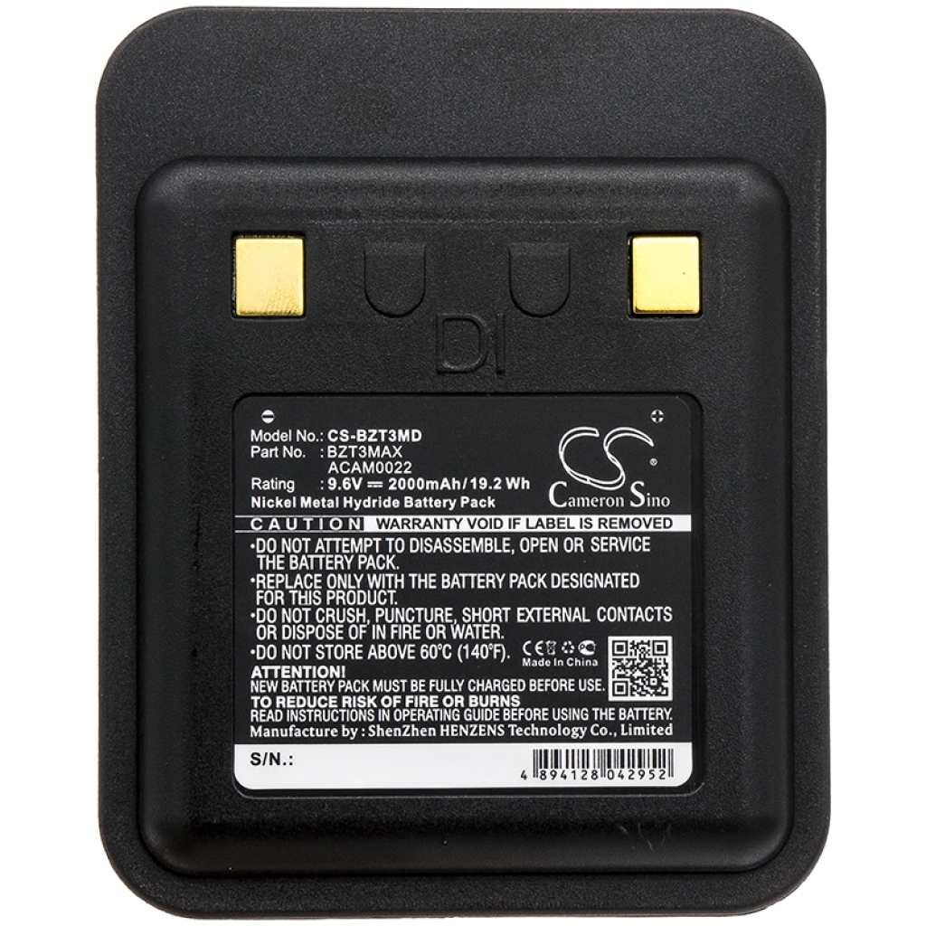 Batterij industrieel Bullard CS-BZT3MD