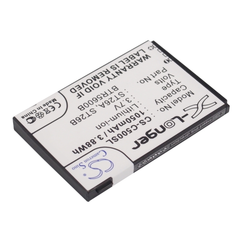 Battery compatible with Vodafone HTC Audiovox CINGULAR O2 Orange Swisscom T-Mobile AnexTEX DOPOD i-Mate Krome Lobster Qtek Telefonica CS-C500SL