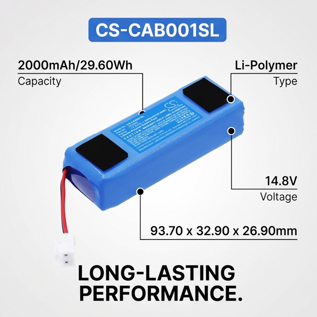 Batterij Vervangt Cobra 503690