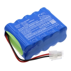 Compatibele batterijvervanging voor Cardioline 17001237,80608069,GO220AAH10WMXZ,GP220AAH10WMX2,GPRHC222N056