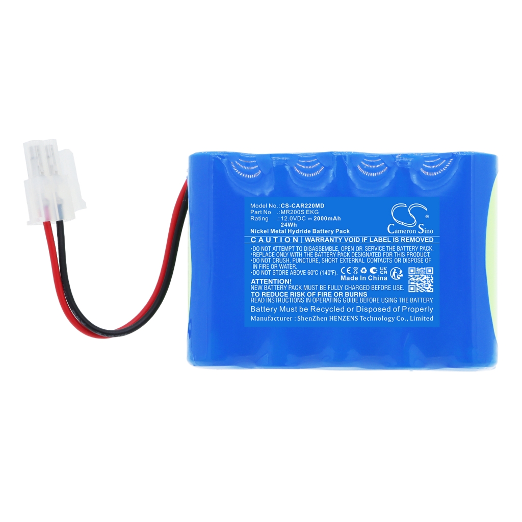 Battery compatible with Cardioline CS-CAR220MD