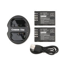 Compatibele vervanging voor Panasonic DMW-BLF19,DMW-BLF19E,DMW-BLF19PP,DMW-BTC10,DMW-BTC10G