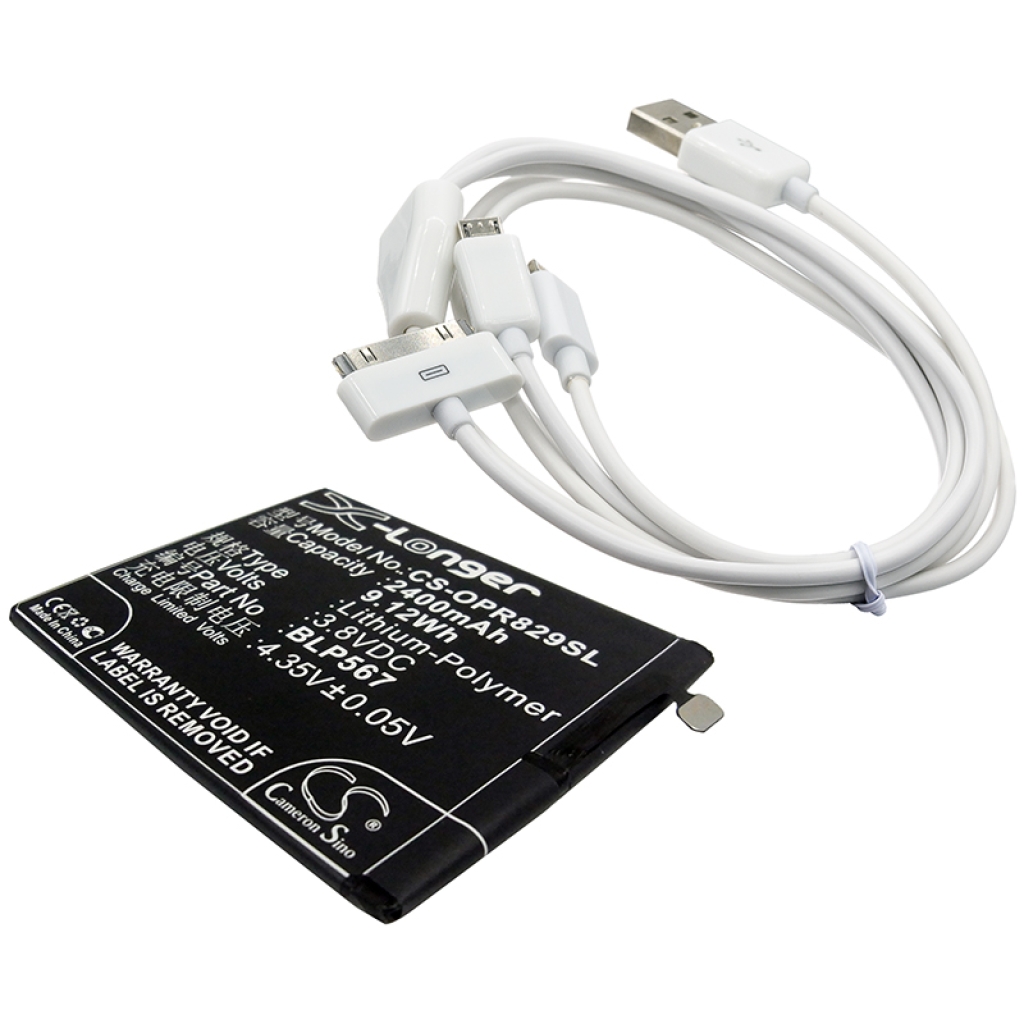 Compatibele vervanging voor OPPO BLP567