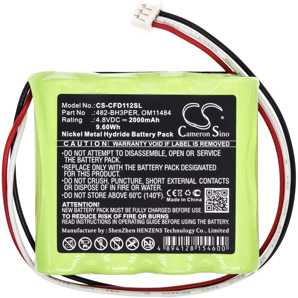 Batterijen Vervangt 482-BH3PER