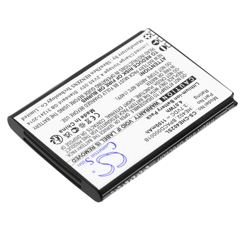 Compatibele batterijvervanging voor AT