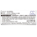 Draadloze telefoon batterij Cisco CS-CIP880CL
