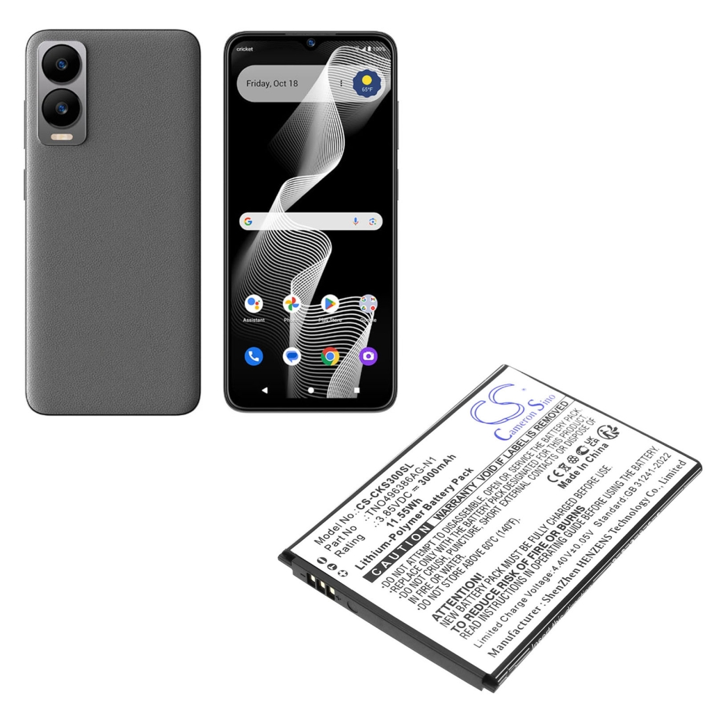 Batterij voor mobiele telefoon Cricket CS-CKS300SL
