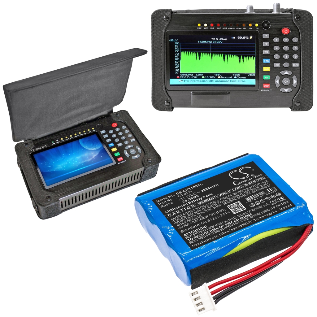Batterijen Batterij voor elektrisch gereedschap CS-CKT100SL