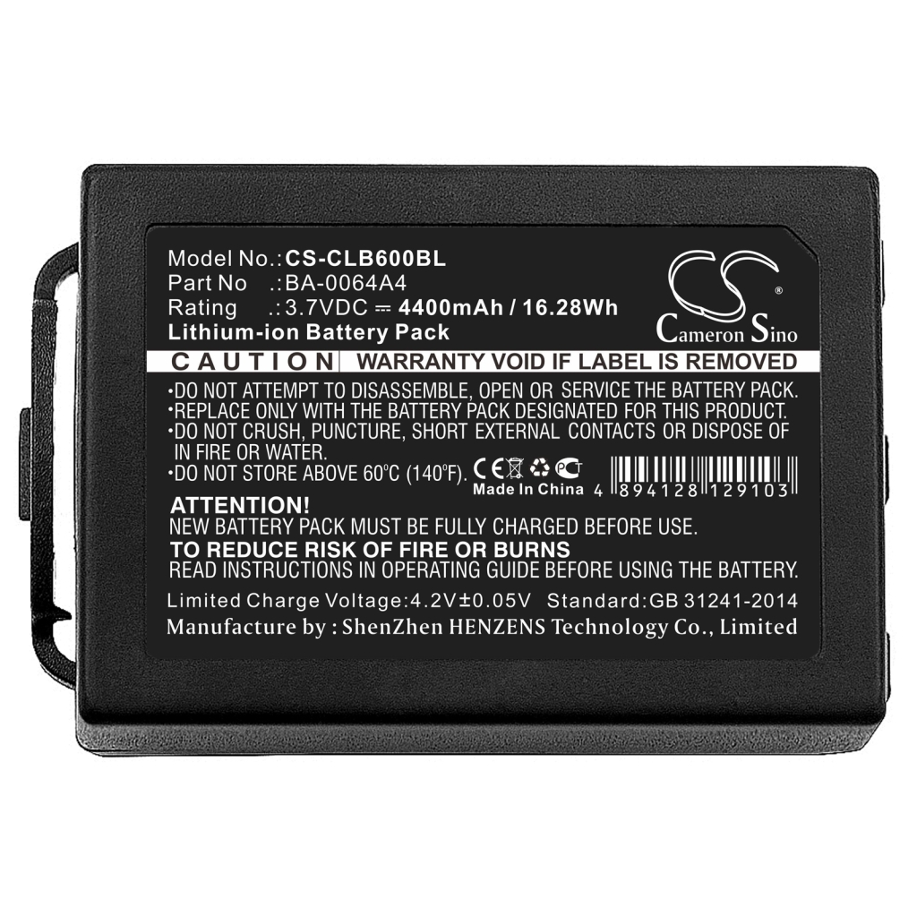 Batterijen Vervangt BCP60ACC00106