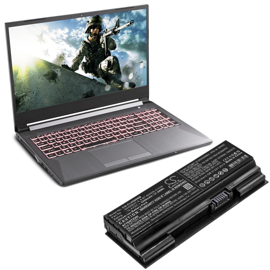 Notebook batterij Sager NP6856-S