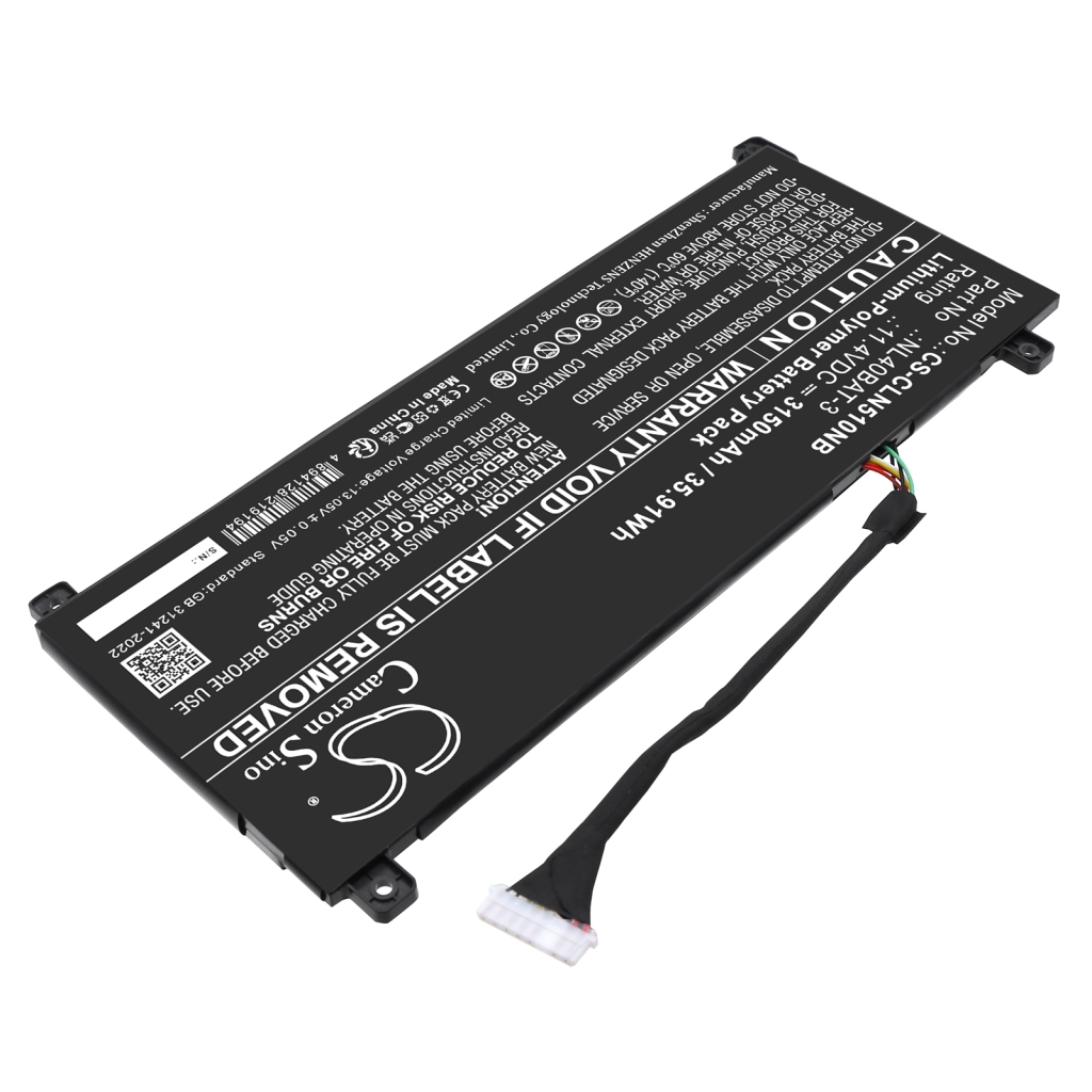 Batterijen Notebook batterij CS-CLN510NB