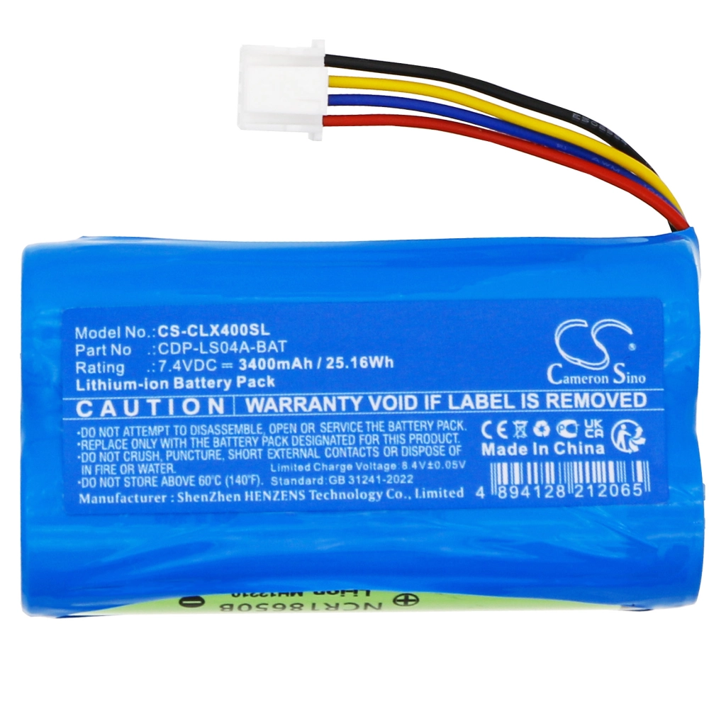 Batterijen Audio device batteries CS-CLX400SL