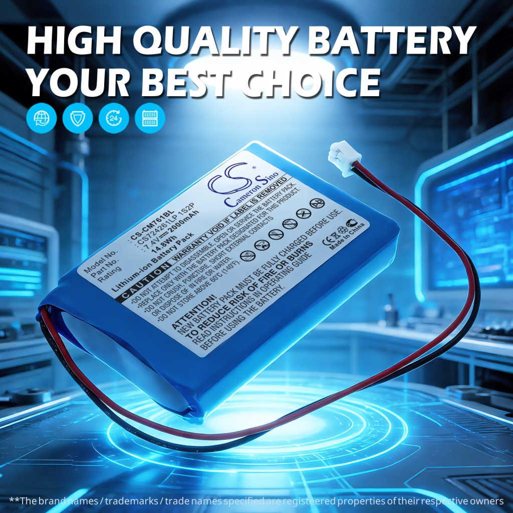 Battery compatible with Olympia CS-CM761BL