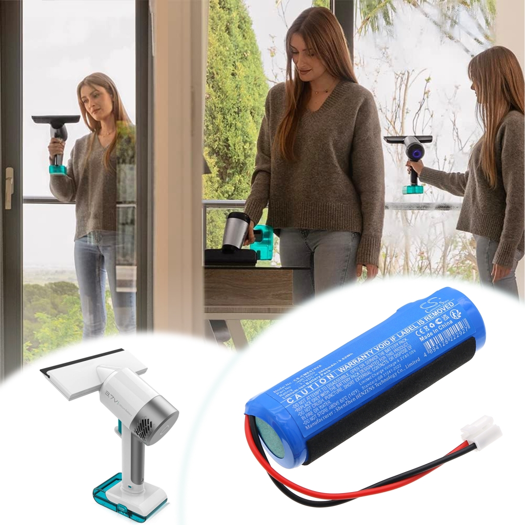 Compatibele batterijvervanging voor Cecotec INR18650