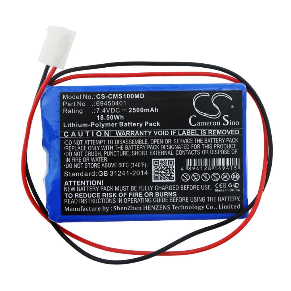 Compatibele batterijvervanging voor Contec 69450401