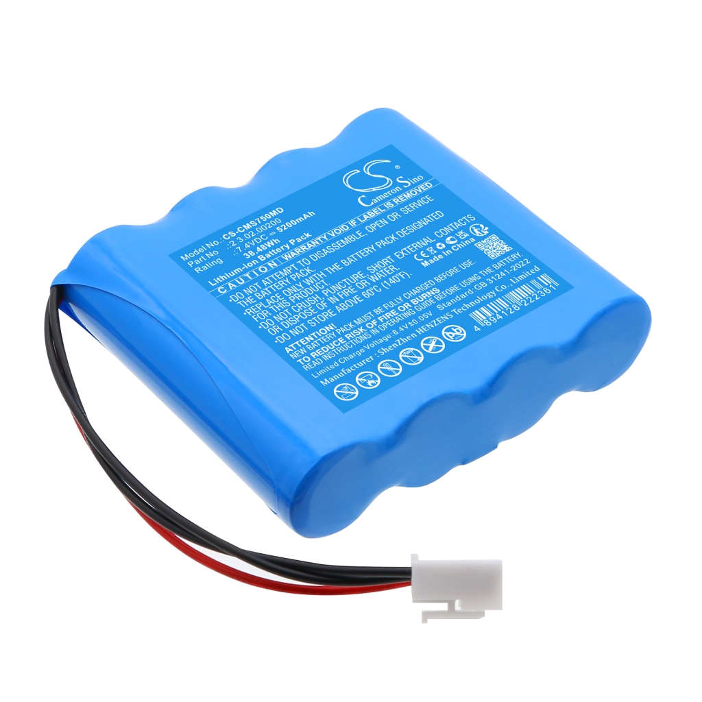 Compatibele batterijvervanging voor Contec 2.3.02.00200