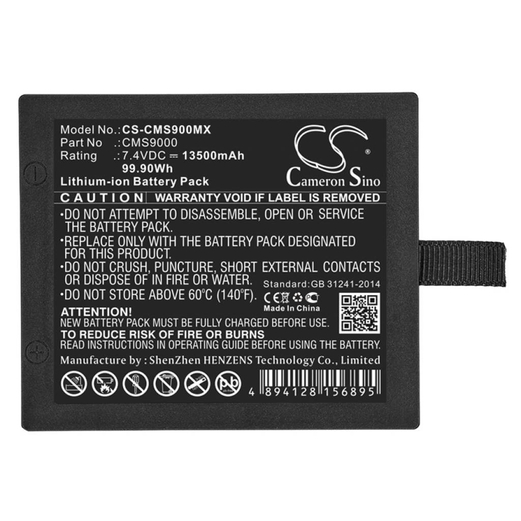 Compatibele batterijvervanging voor Dhrm 855183P