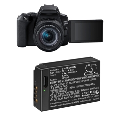 Compatibele batterijvervanging voor Canon LP-E17