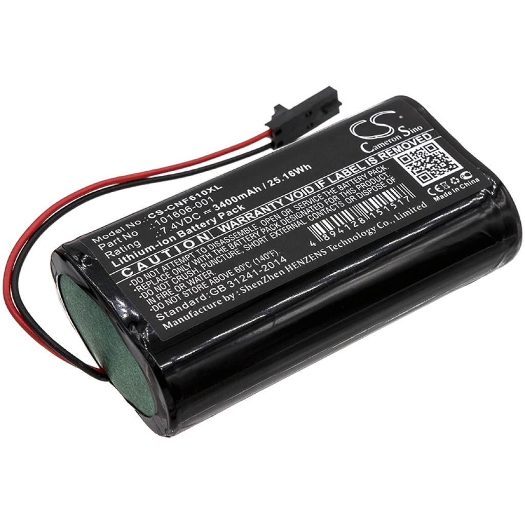 Batterijen Vervangt 101606-001