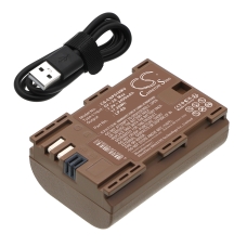 Compatibele batterijvervanging voor Canon LP-E6,LP-E6N,LP-E6NH,LP-E6P