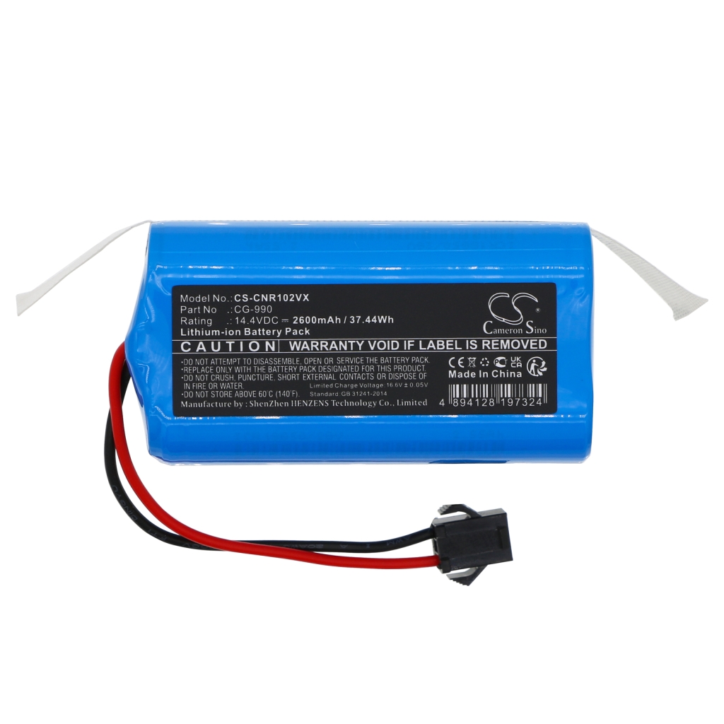 Batterijen voor stofzuigers Infiniton CS-CNR102VX