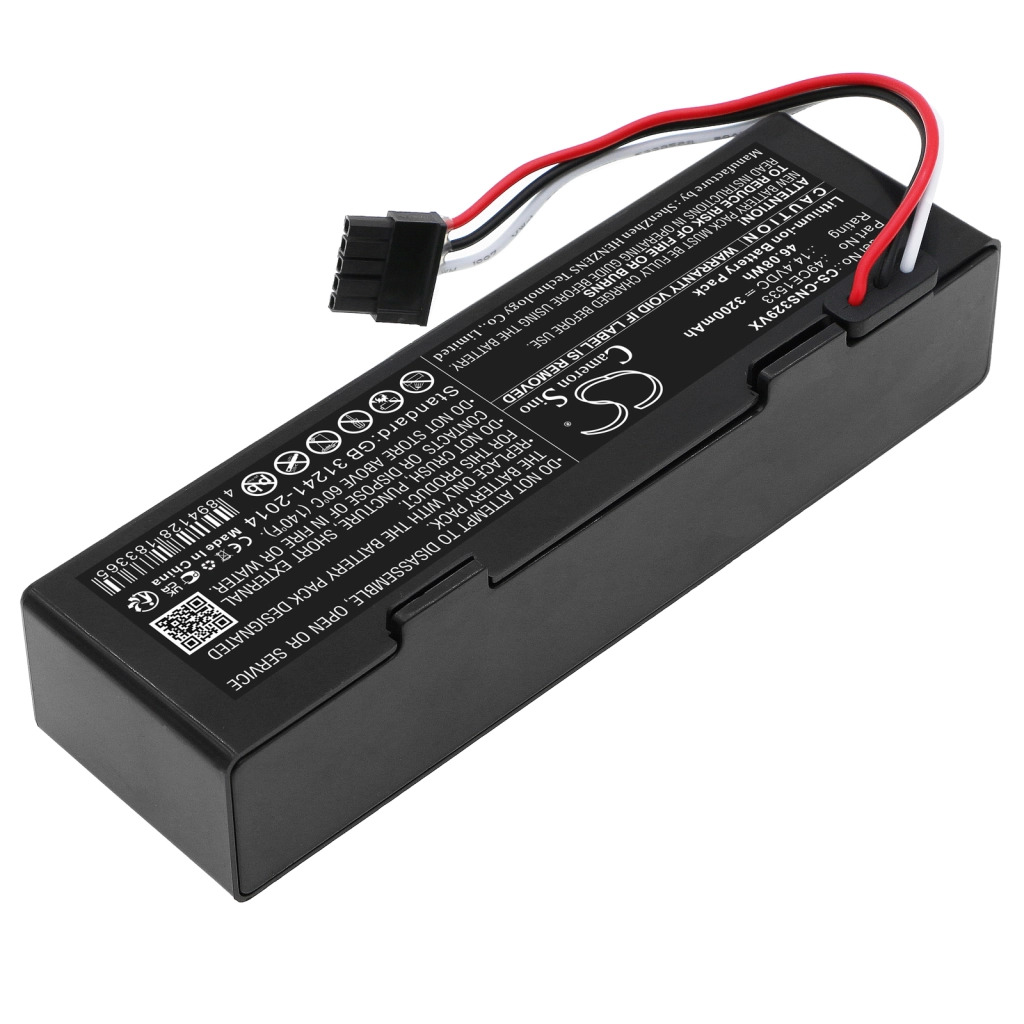 Compatibele batterijvervanging voor Cecotec 49CE1533