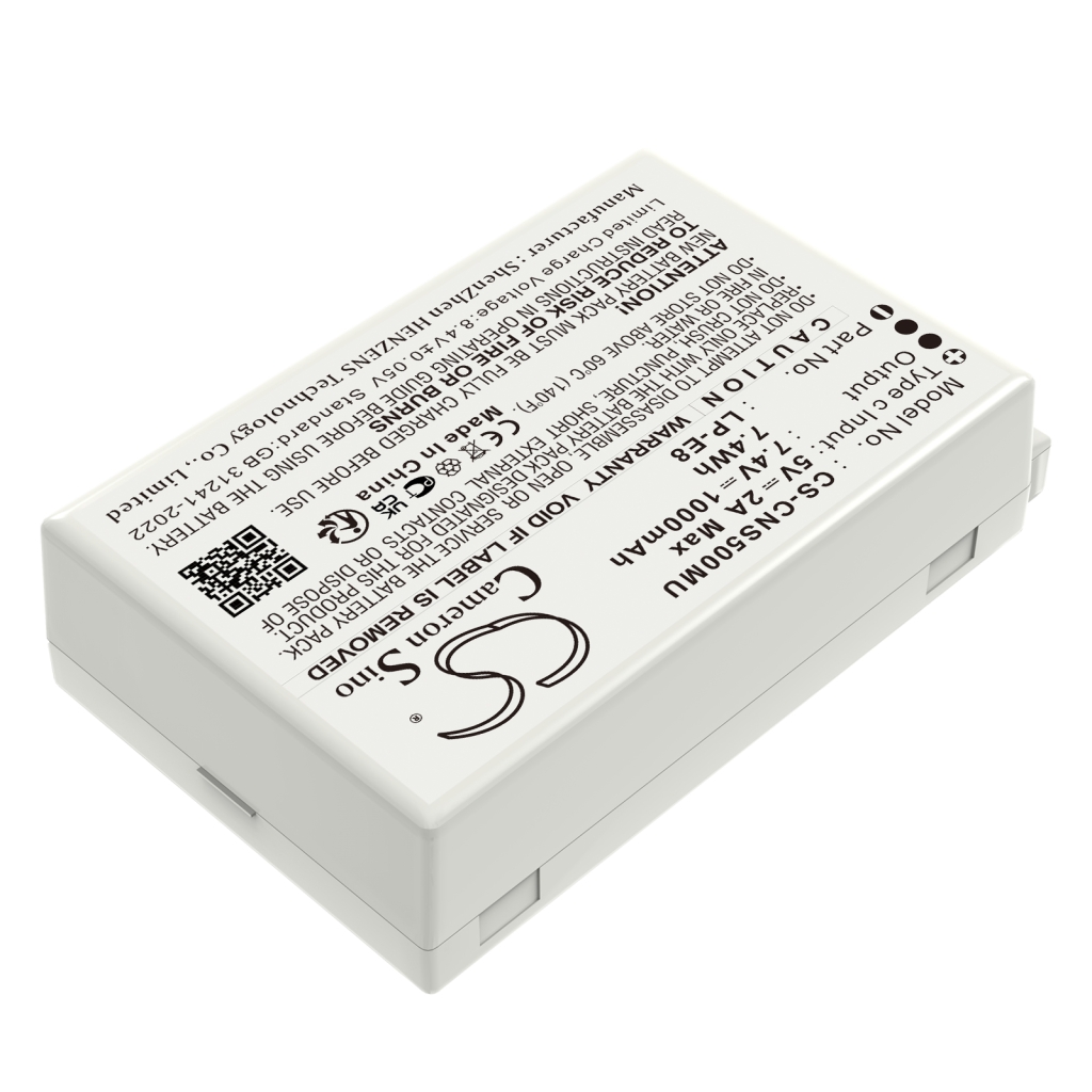 Batterij voor camera Canon EOS Rebel T4i