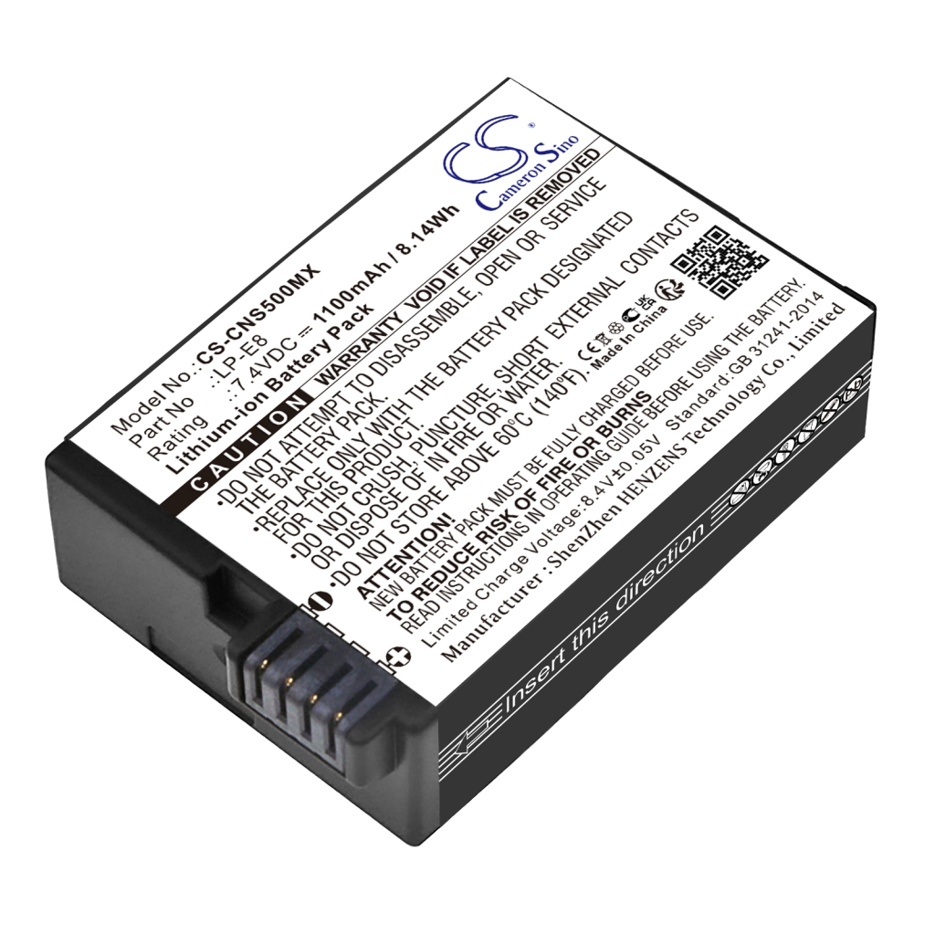Batterijen Vervangt LP-E8