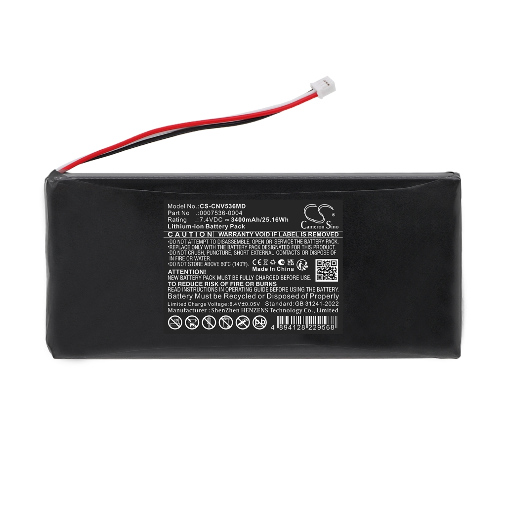 Battery compatible with Lap CS-CNV536MD