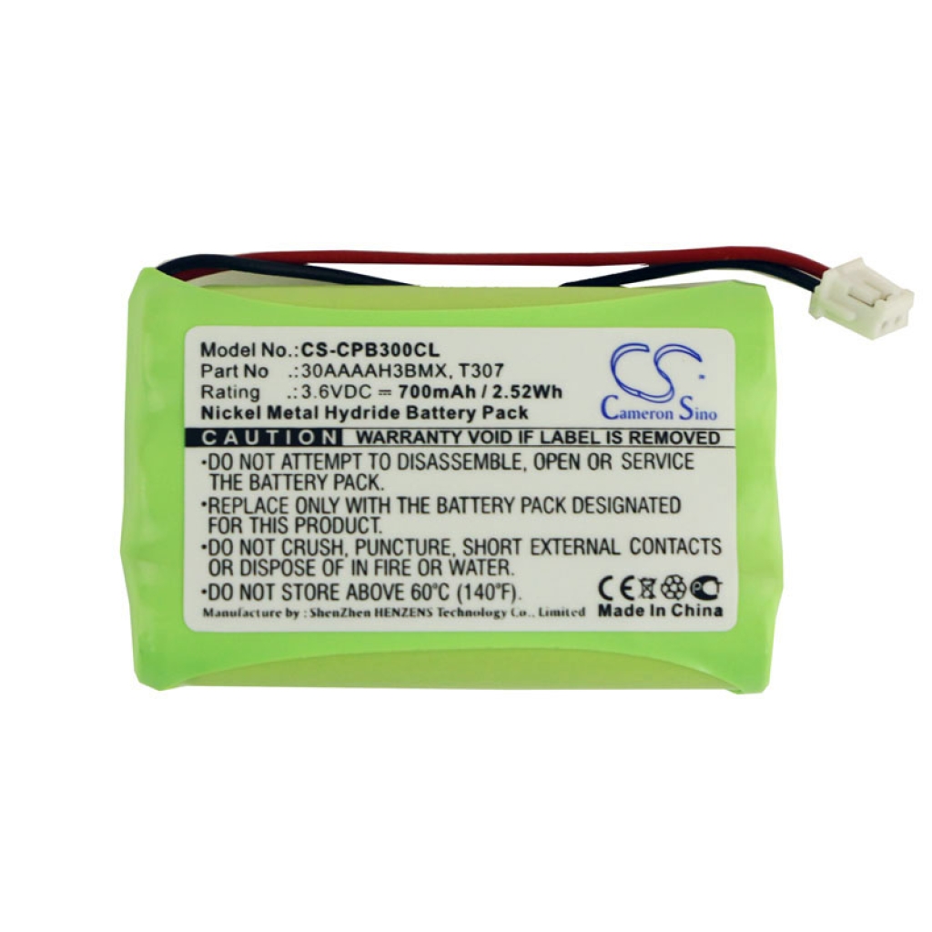 Battery compatible with Binatone GP NTL Philips Sagem Swisscom Synergy Cable & wireless CS-CPB300CL
