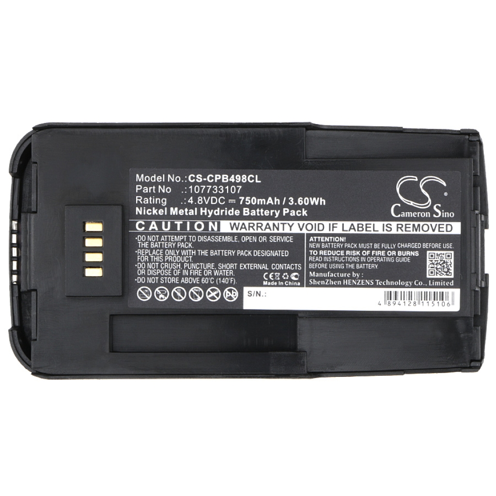 Compatibele batterijvervanging voor Avaya 107733107