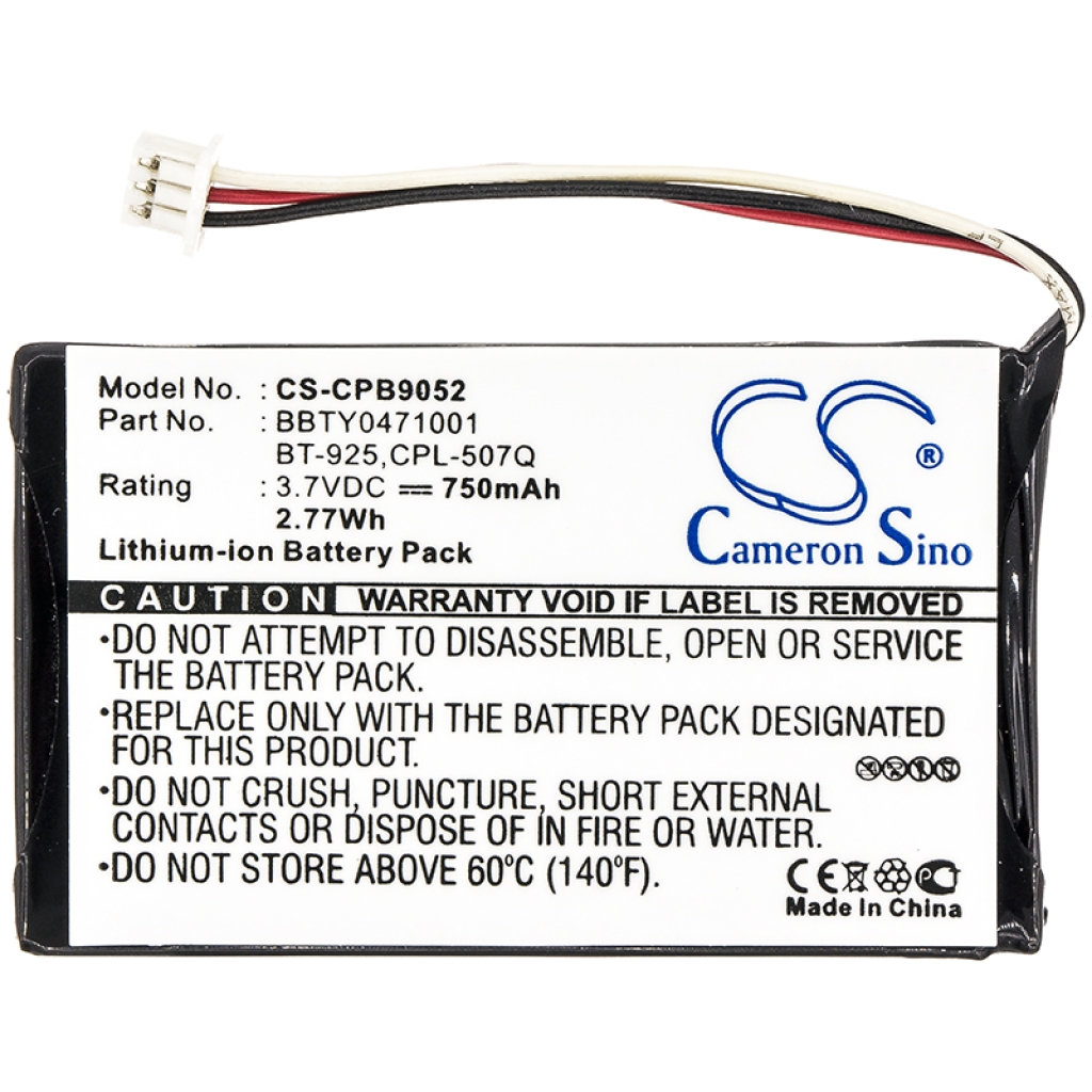 Draadloze telefoon batterij Uniden CS-CPB9052
