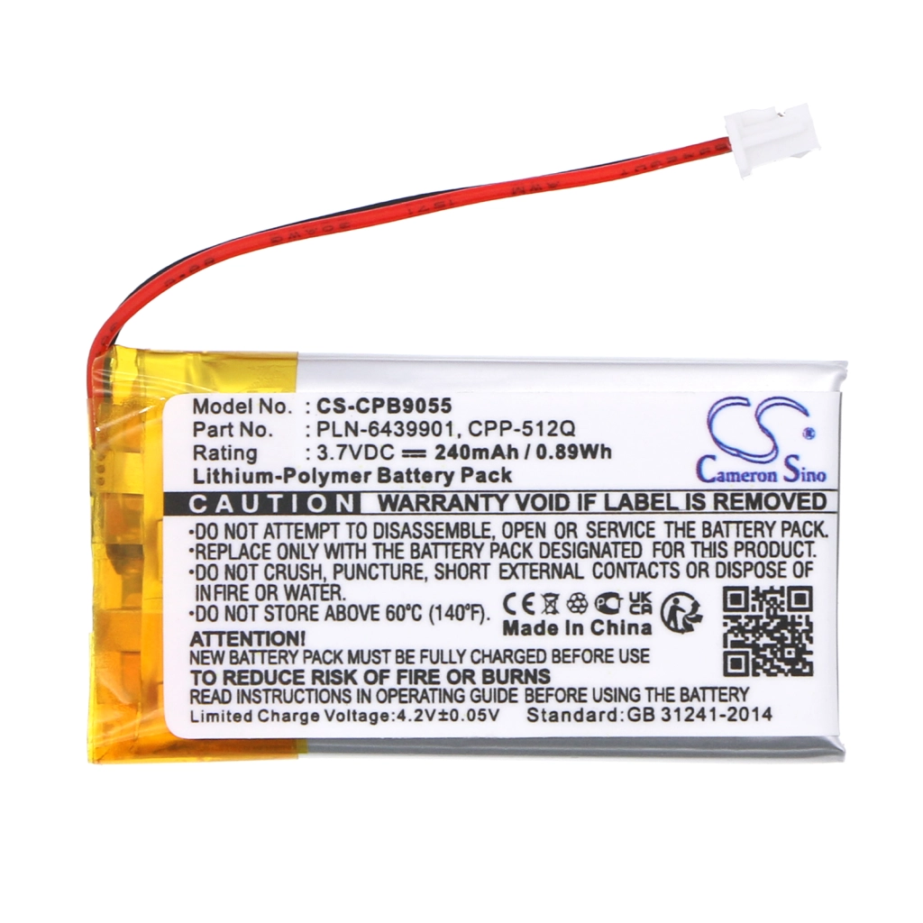 Batterijen Vervangt 653580
