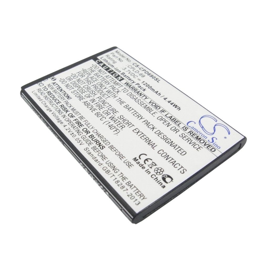 Batterij voor mobiele telefoon Coolpad CS-CPD690SL